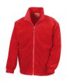 Heren Fleece Vest Result R036X red